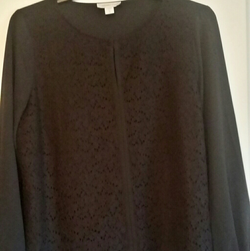 SOLD!!NWT Coldwater Creek lace blouse size 16